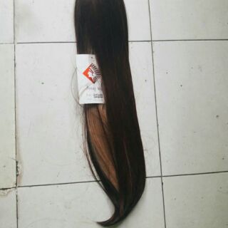 Tóc ngoạm thẳng light màu