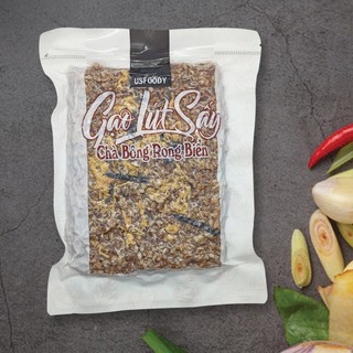 Gạo lứt sấy chà bông rong biển dạng miếng USFOODY 200g