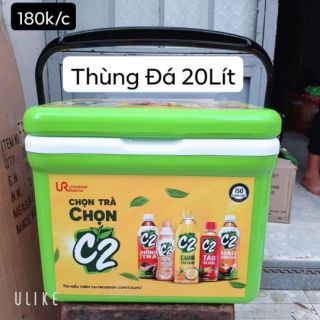 THÙNG ĐÁ VUÔNG 20 LÍT QUÀ TẶNG C2