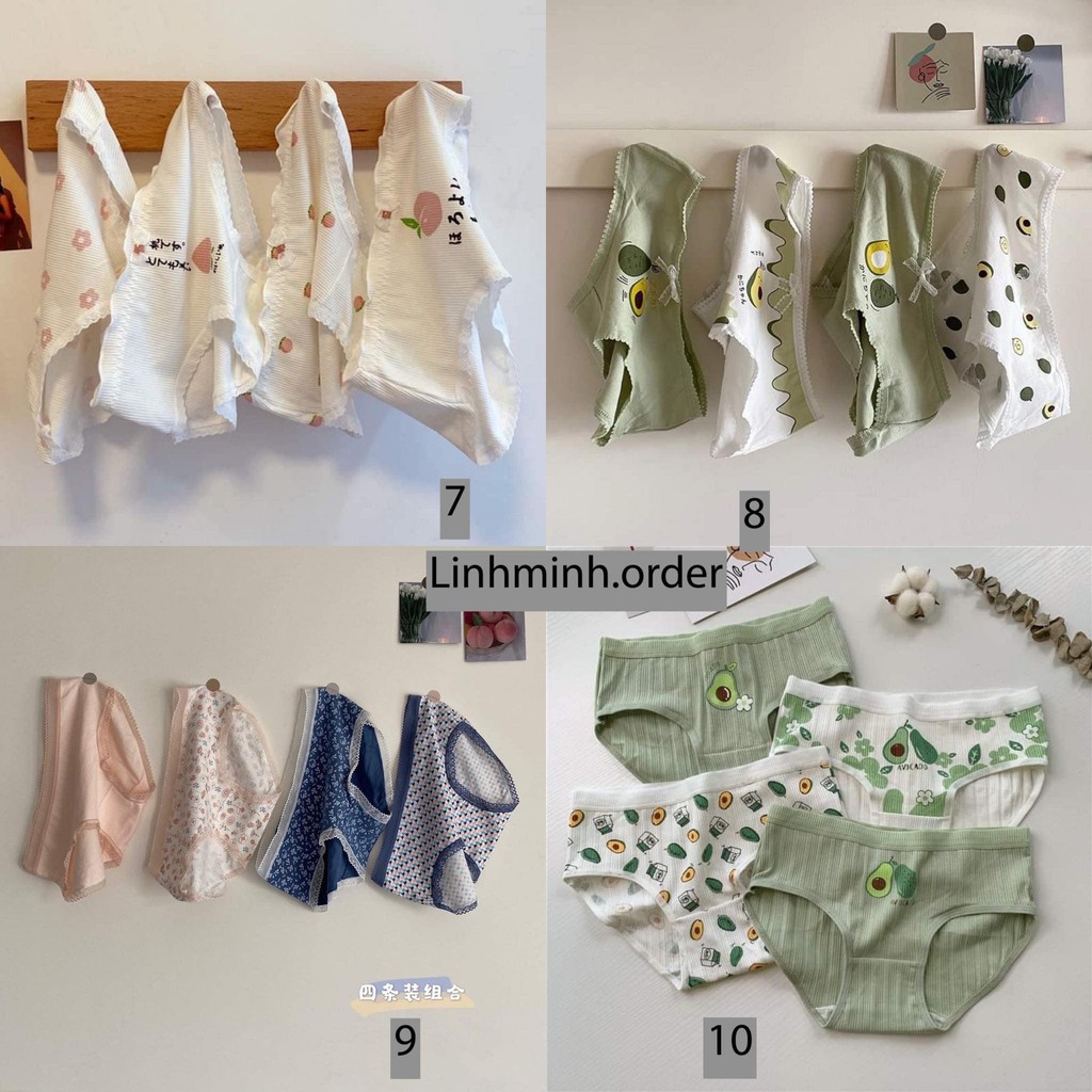 [ Hàng có sẵn ] SET quần chip Najiren chất thun mềm co dãn tốt | BigBuy360 - bigbuy360.vn