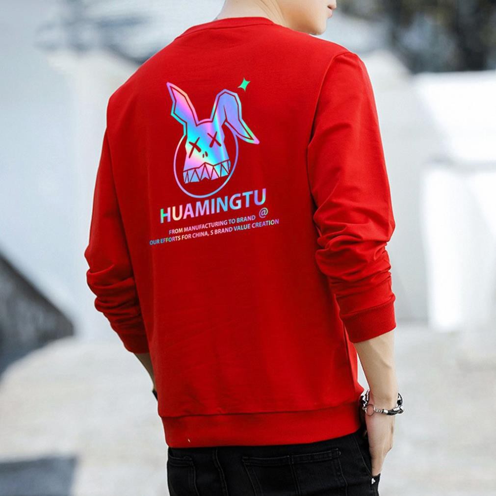 Áo Sweater Thỏ Huamingtu Phản Quang, Aó Nỉ Dài Tay Nam Nữ Cá Tính - AS33 | BigBuy360 - bigbuy360.vn