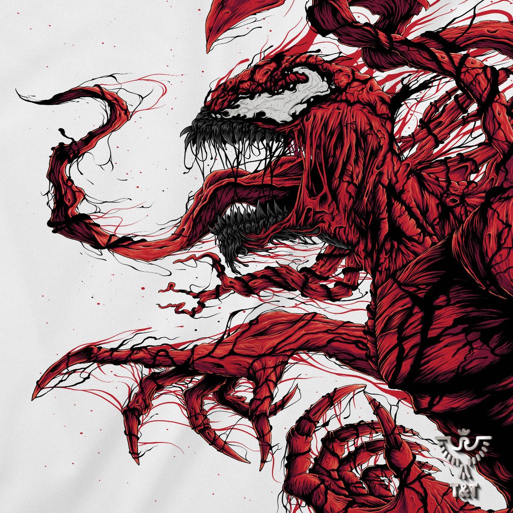 Áo thun nam áo phông nam thiết kế hình đẹp nét VENOM | BigBuy360 - bigbuy360.vn