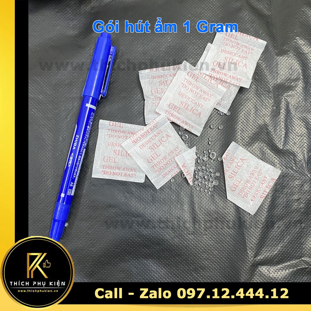Gói Hút Ẩm Quần Áo - Túi Chống Ẩm Bảo Quản Tủ Quần Áo - Hạt Hút Ẩm Silica Gel