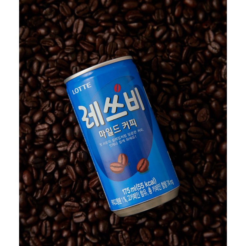 [LOTTE] CÀ PHÊ LETS BE 175ML - [롯데] 레쓰비 마일드 175ML