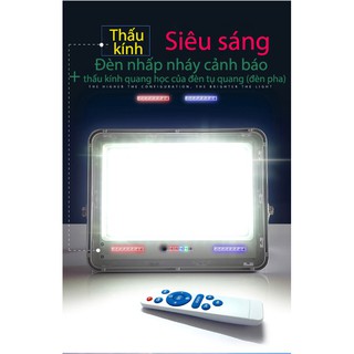 Đèn led pha năng lượng mặt trời 200W
