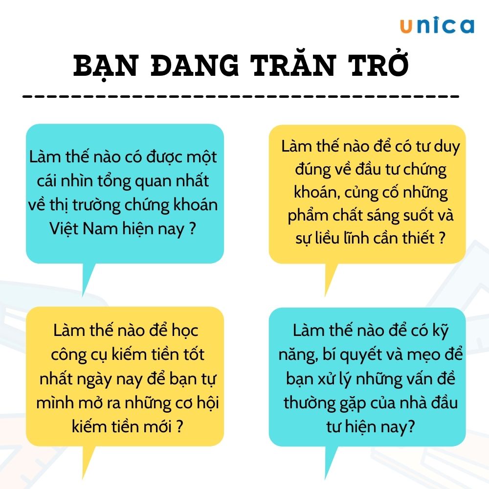 Khóa học nhập môn chứng khoán , GV Đặng Trọng Khang UNICA