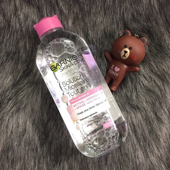 Nước tẩy trang không cồn Garnier SkinActive, nước tẩy trang cho mọi loại da, an toàn cho da 375ml | BigBuy360 - bigbuy360.vn