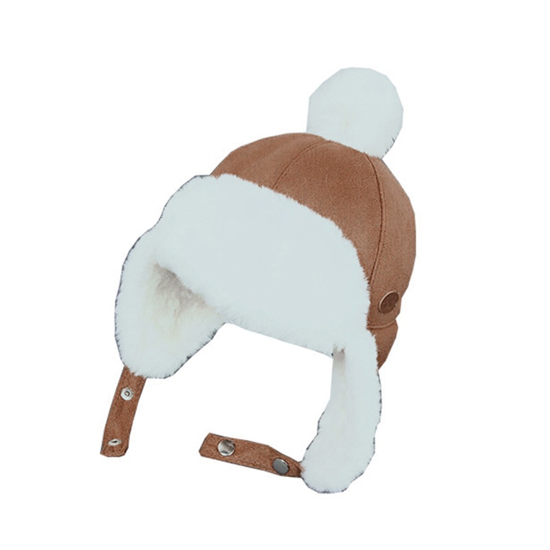 Mũ Vải Bông Che Tai Giữ Ấm Mùa Đông Dành Cho Bé Trai Gái
