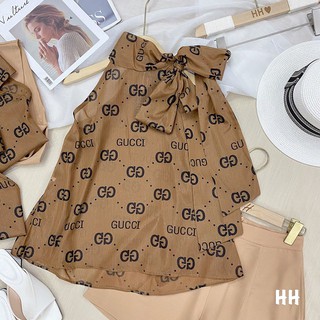 Set gucci cổ nơ