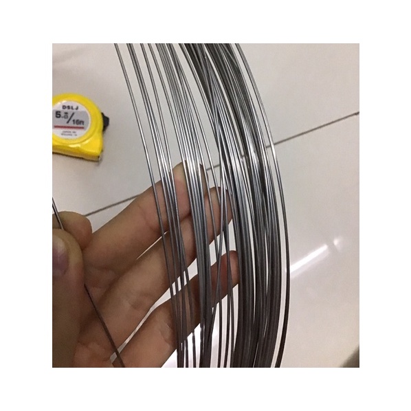Dây thép inox 0,5 li, 1 li, 2 li sáng bóng dễ uốn...