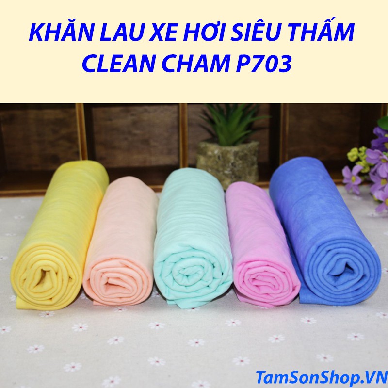 Khăn Lau Khô Xe Ô Tô Chống Trầy Xước Sơn