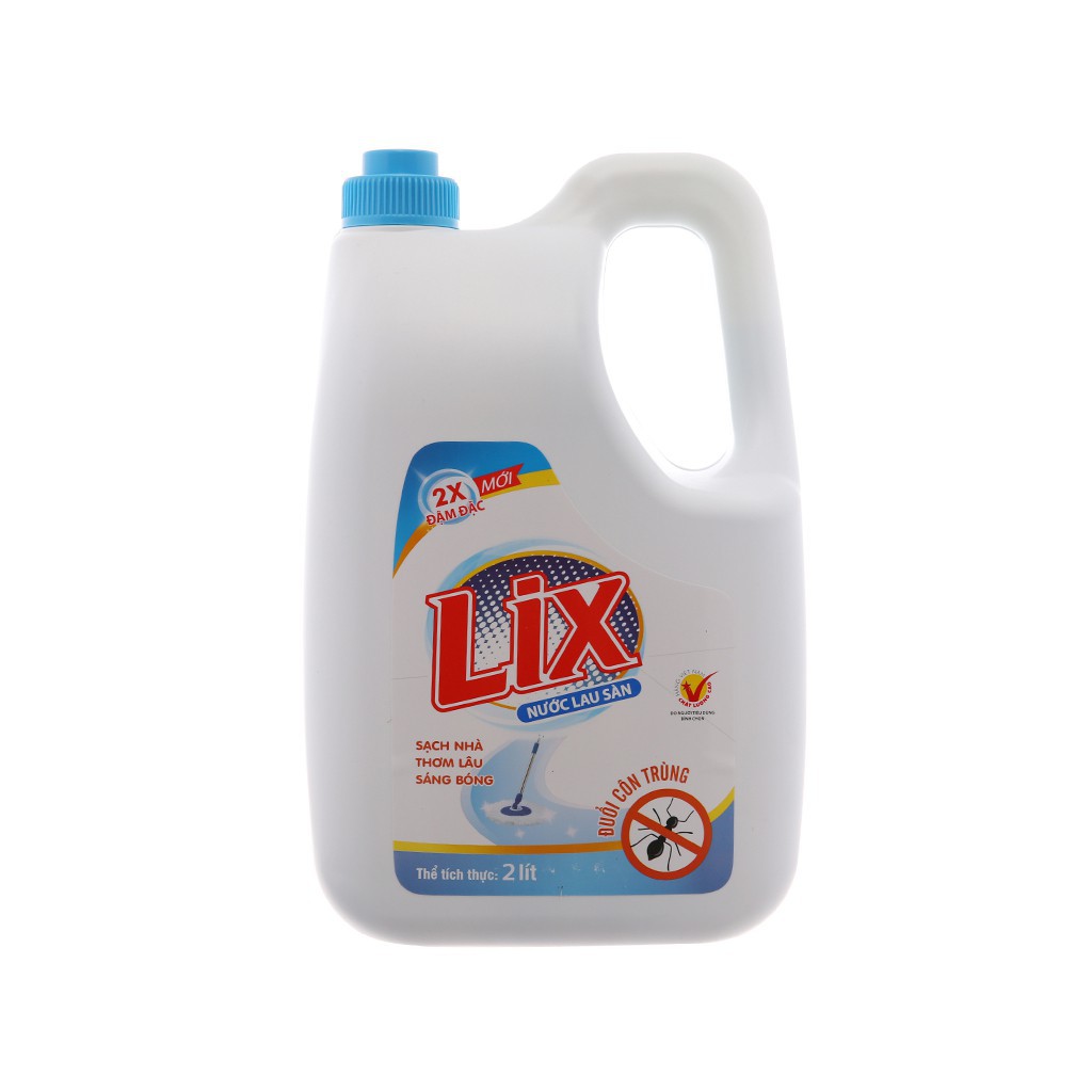 Nước lau sàn LIX đuổi côn trùng 2 lít NLS2