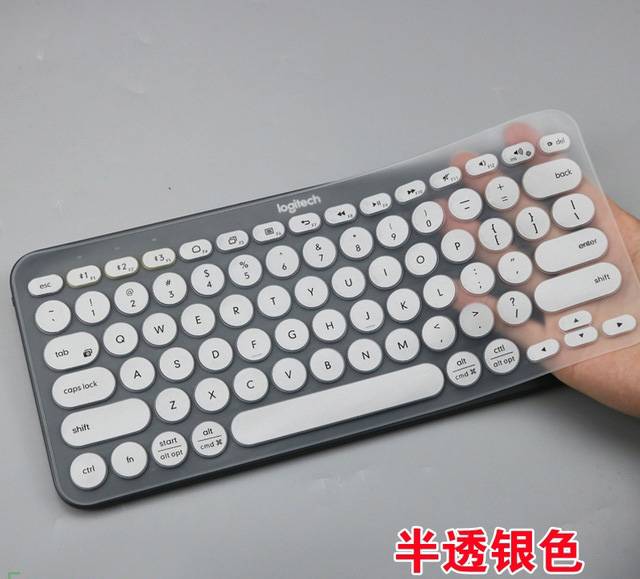 Miếng Dán Bảo Vệ Bàn Phím Bằng Silicon Siêu Mỏng Cho Logitech K380