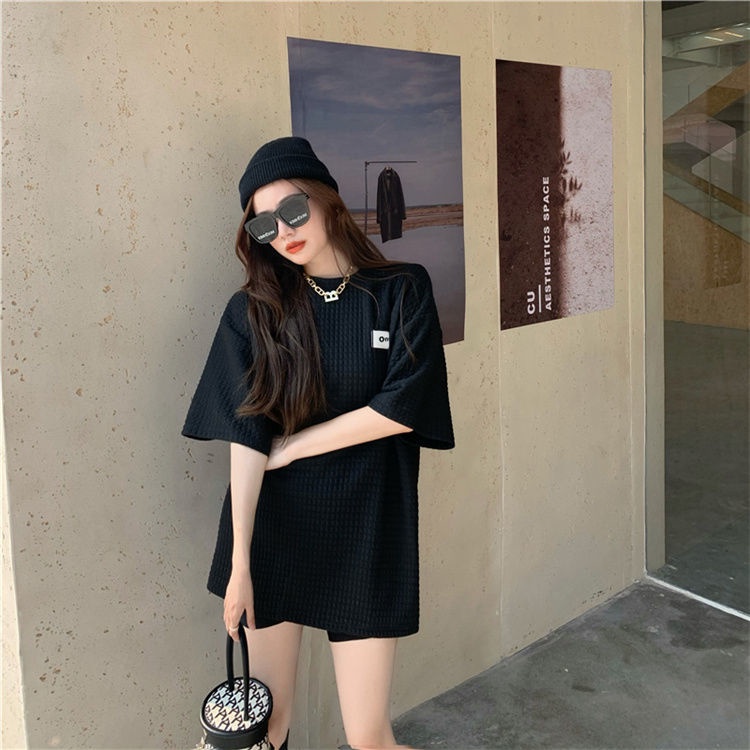 Áo Thun Tay Ngắn Dáng Rộng Phong Cách Hàn Quốc Thời Trang Mùa Hè Mới Cho Nữ