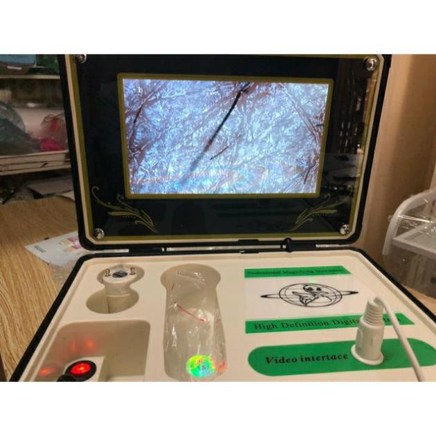 Máy soi da, soi tóc màn hình 9inch có chụp ảnh chính hãng