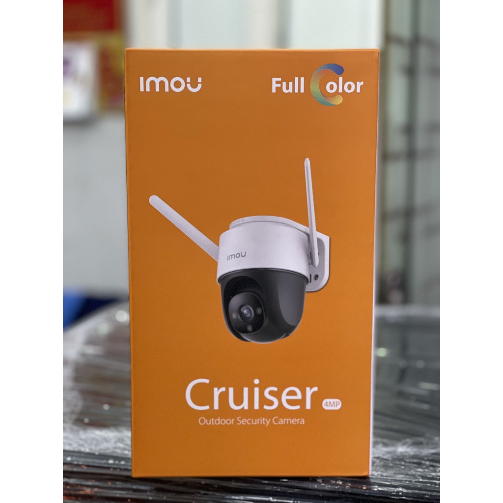 Camera Wifi PTZ 4MP IPC-S42FP-IMOU - Quay quét ngoài trời - Có màu ban đêm - Đàm thoại 2 chiều - Hàng chính hãng