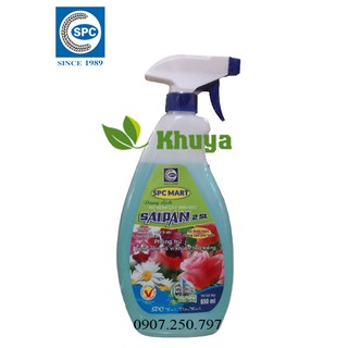 Dung dịch trừ bệnh cây sinh học spc saipan 2sl chai 650ml