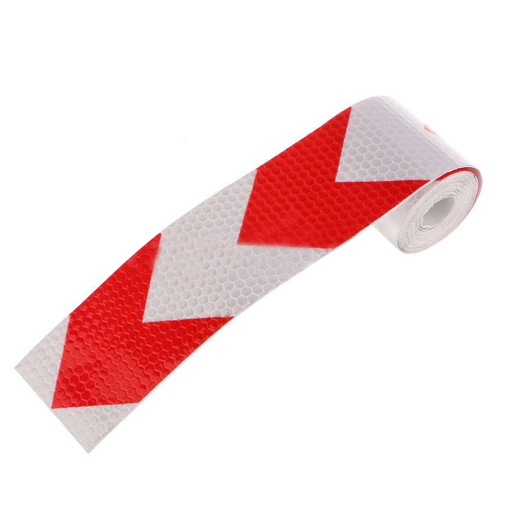 Cuộn Băng Keo Phản Quang 3m Hình Mũi Tên Cảnh Báo An Toàn Cho Xe Hơi Xe Tải