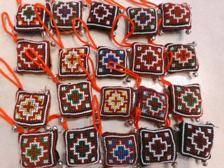 Móc khoá thêu tay handmade