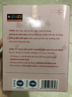 Khẩu trang Lehaco cho bé