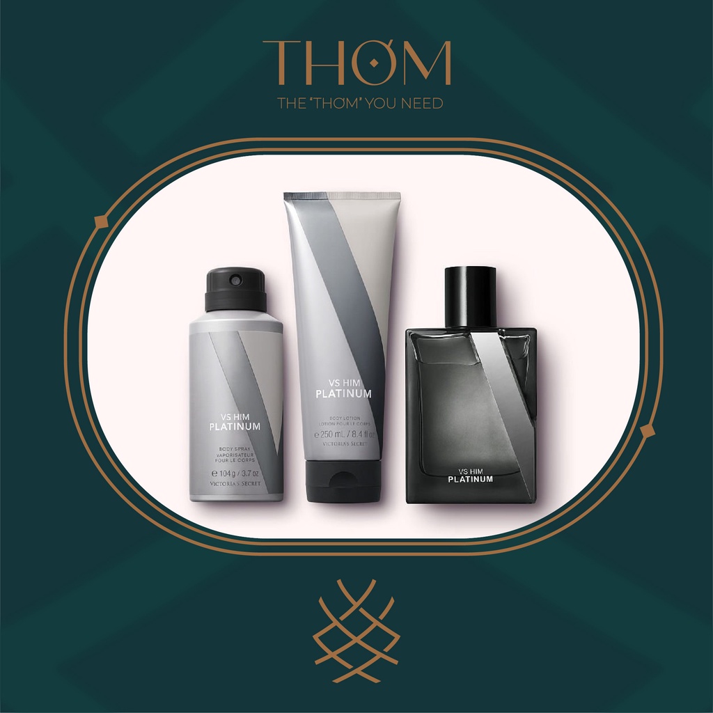 PLATINUM FOR HIM | SẢN PHẨM NƯỚC HOA NAM VICTORIA'S SECRET