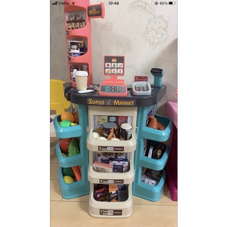 Đồ chơi quầy siêu thị 668-76 cho bé