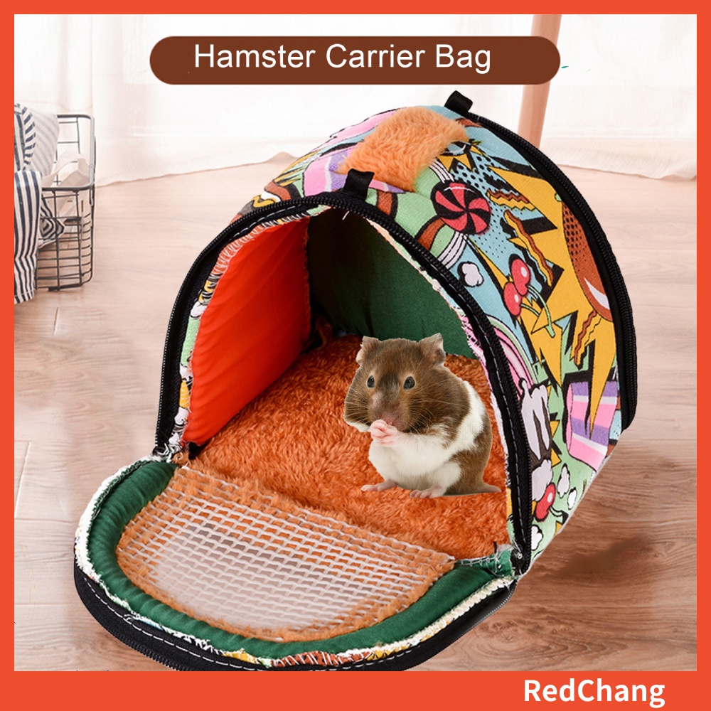 Túi đựng chuột hamster giữ ấm mang đi du lịch tiện lợi