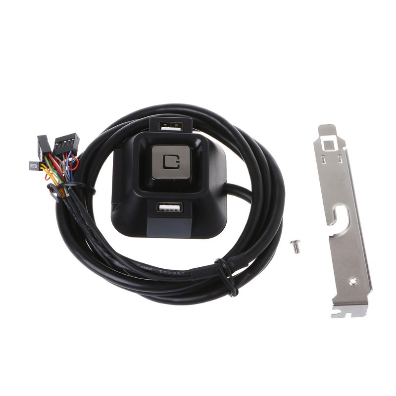 Nút công tắc bật/tắt nguồn kèm cáp nối cho máy tính bàn | BigBuy360 - bigbuy360.vn