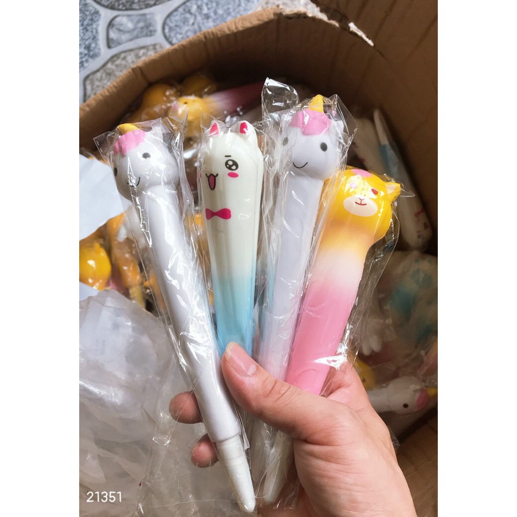 Bút squishy mực nước dễ thương