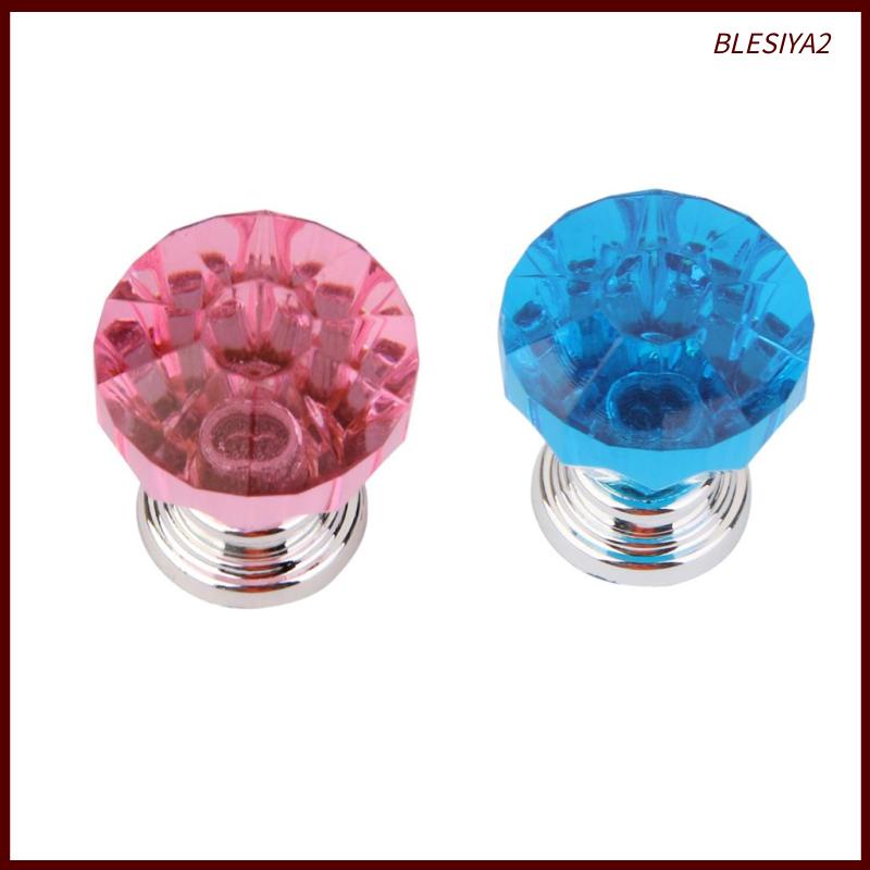 Set 2 Tay Nắm Ngăn Kéo Tủ Đính Pha Lê