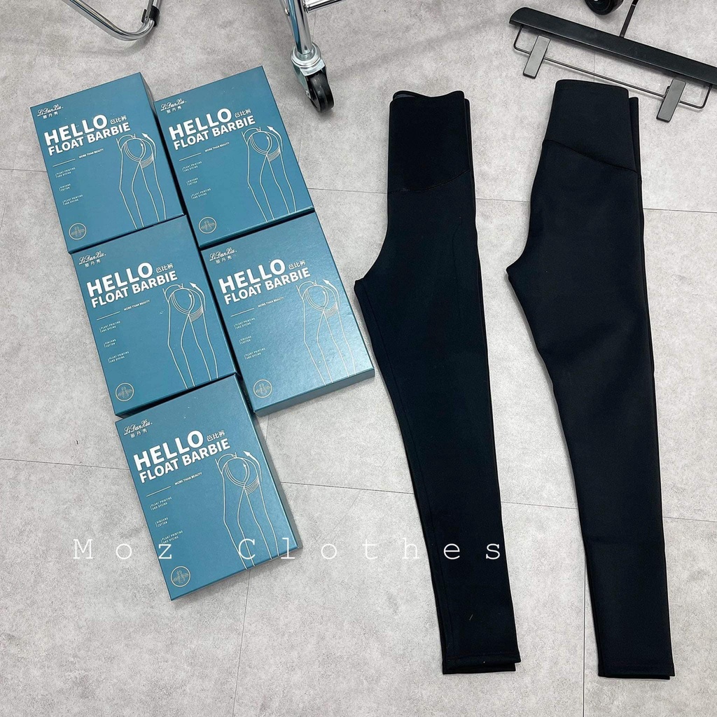 Quần legging nữ cạp cao vải cotton dày dặn chuẩn form M6002
