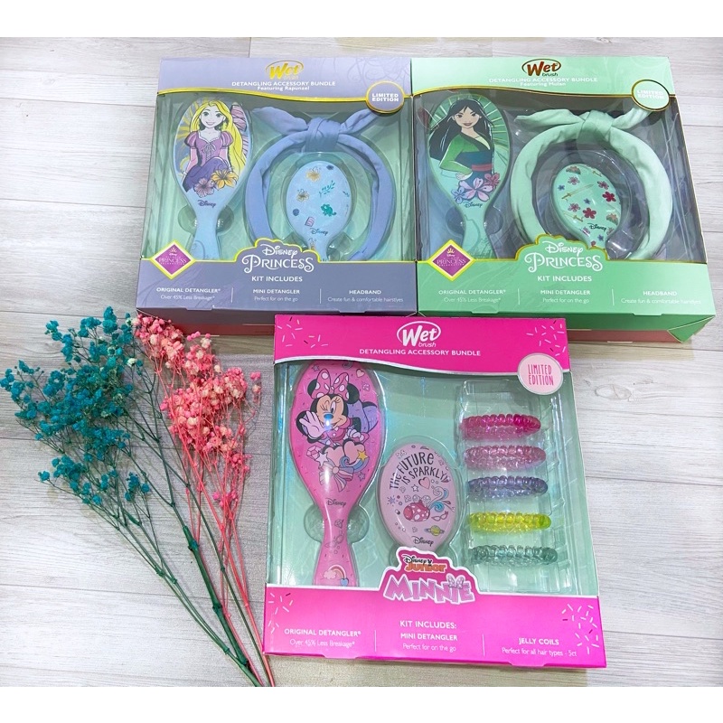 [BILL MỸ] SET LƯỢC GỠ RỐI WET BRUSH PHIÊN BẢN DISNEY FROZEN PRINCESS