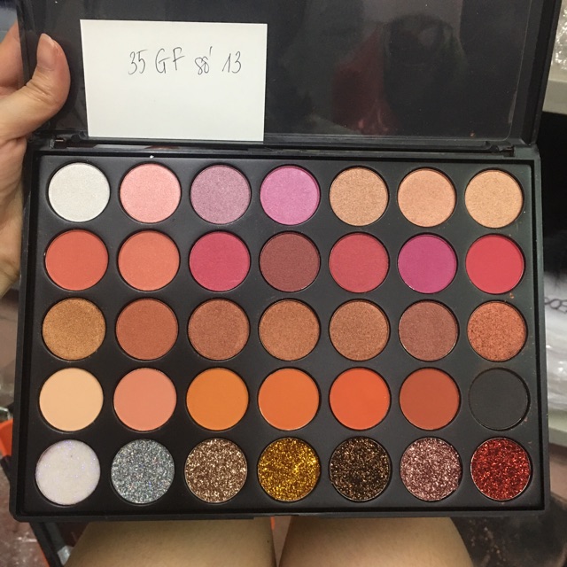 THANH LÝ - BẢNG MÀU MẮT 35 màu beauty