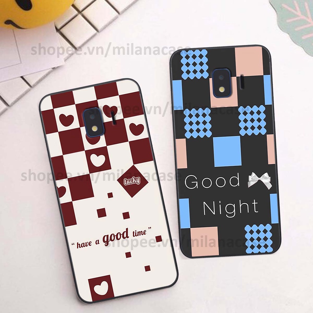 Ốp Samsung J2 Pro / J2 Core caro họa tiết nhiều màu sắc siêu đẹp thời trang cá tính