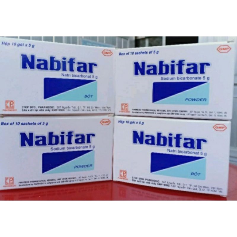 ✅ BỘT VỆ SINH NABIFAR HỘP 10 GÓI