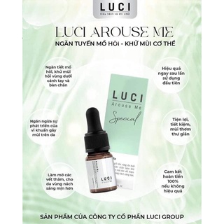 LUCI khử mùi hôi nách - mùi hôi cơ thể