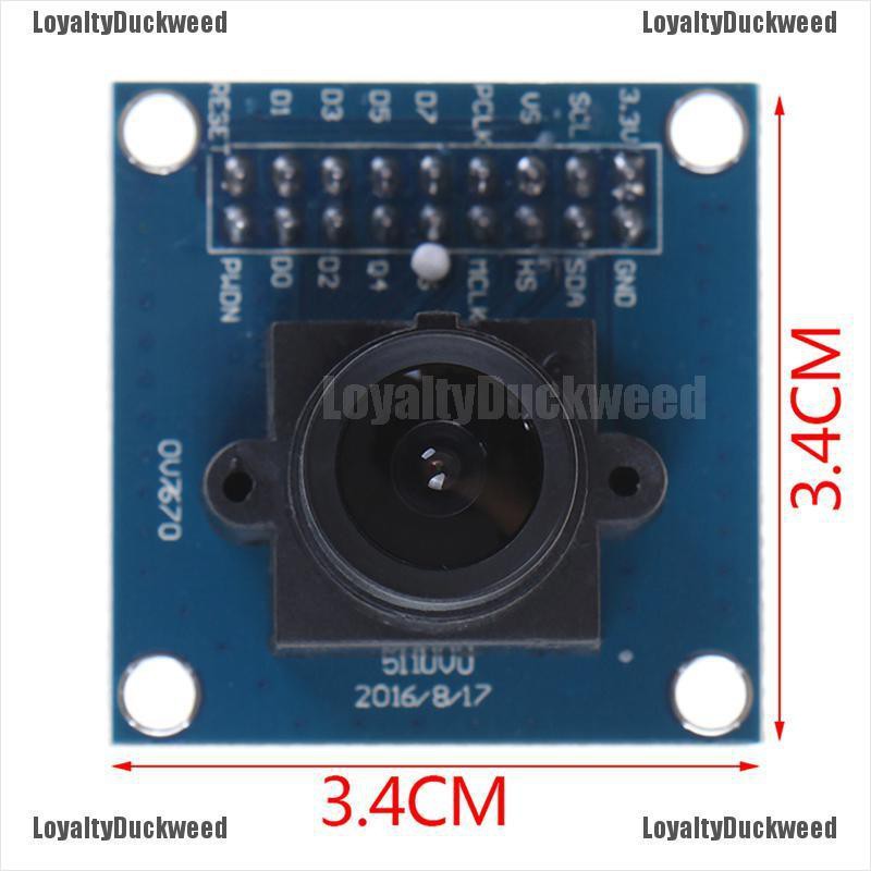 Mô đun máy ảnh VGA OV7670 CMOS ống kính 640X480 Sccb giao diện I2C cho Arduino