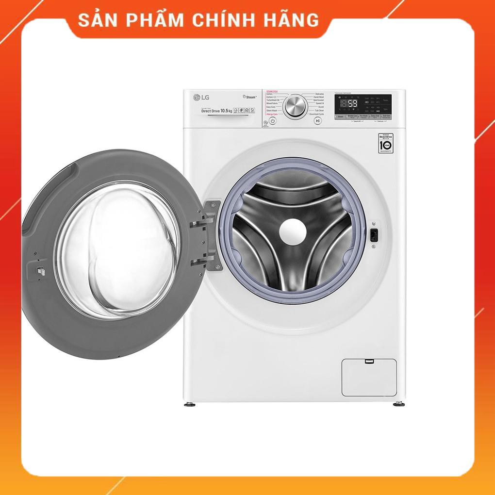 [ FREE SHIP KHU VỰC HÀ NỘI ] Máy giặt LG cửa ngang 10.5 kg FV1450S3W