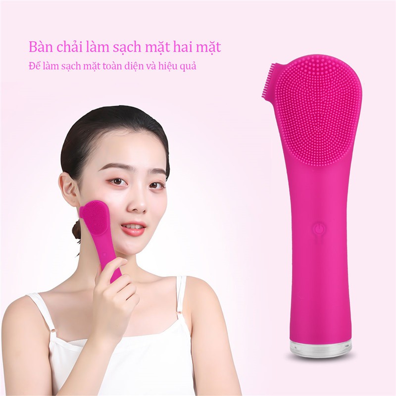 [Mã FMCGMALL - 8% đơn 250K] Máy rửa mặt CkeyiN chạy điện bằng silicone chống nước | BigBuy360 - bigbuy360.vn