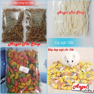 Combo 10 món thức ăn dặm cho hamster
