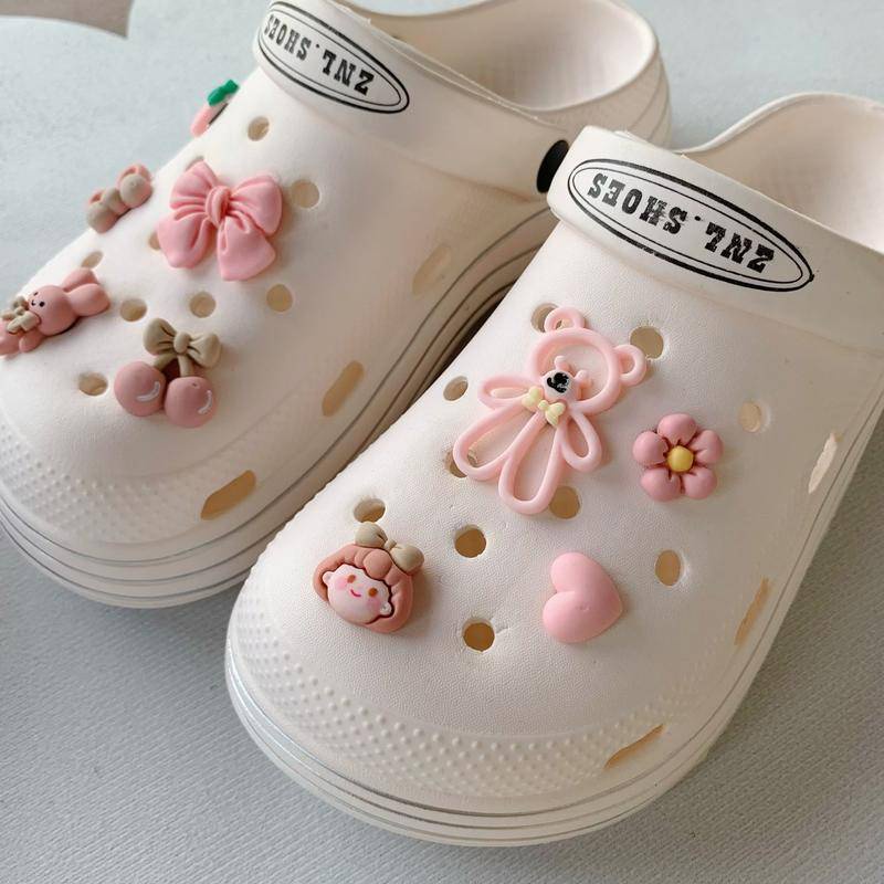 sticker dép crocsPhụ Kiện Dễ Thương Dùng Để Trang Trí Giày DIY