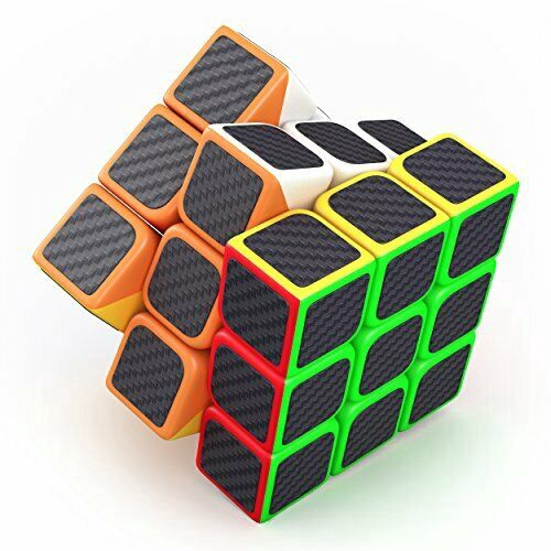 Đồ chơi khối rubik 3x3x3 làm bằng sợi carbon