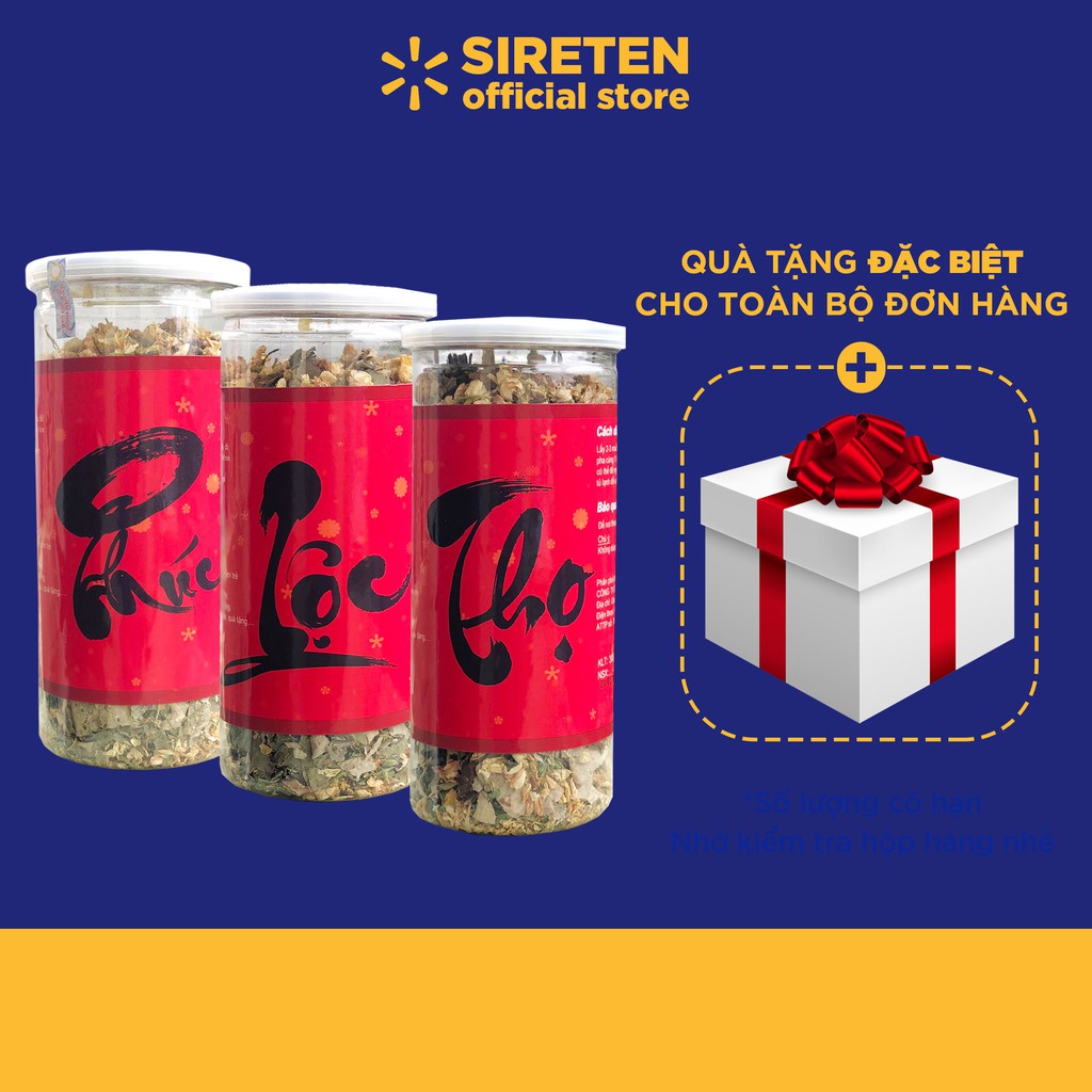 Combo trà hoa ngũ cốc chữ Phúc trà ngủ ngon mát gan thanh lọc cơ thể cho mẹ bầu sau sinh - T3C | BigBuy360 - bigbuy360.vn