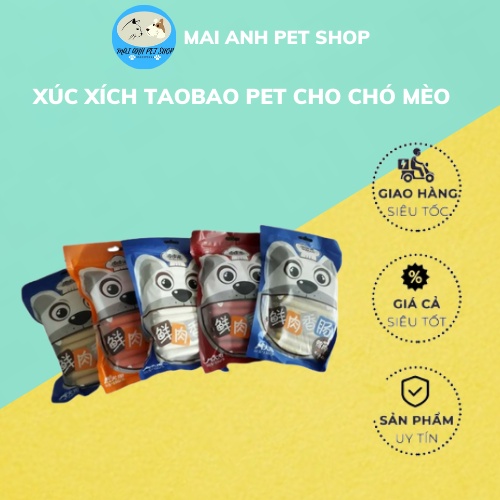 Xúc xích dinh dưỡng Taotao Pets cho Chó Mèo
