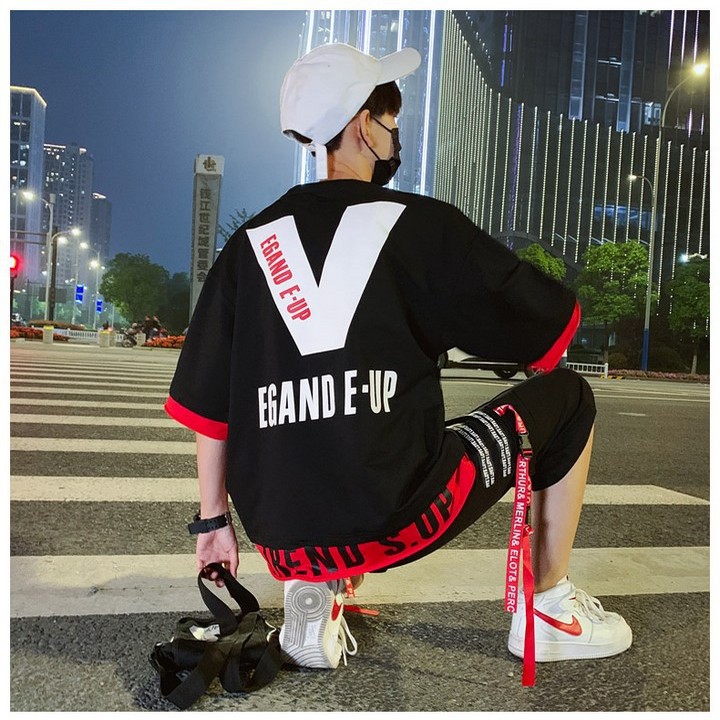 Bộ Nam Thể Thao Cộc Tay Trend Up | BigBuy360 - bigbuy360.vn