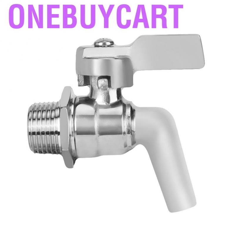 Onebuycart Adjustable Alinory Stainless Steel Beer Faucet Tap for Homebrew Wine Drink Dispenser