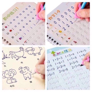 Set 3 quyển tập tô cho bé.