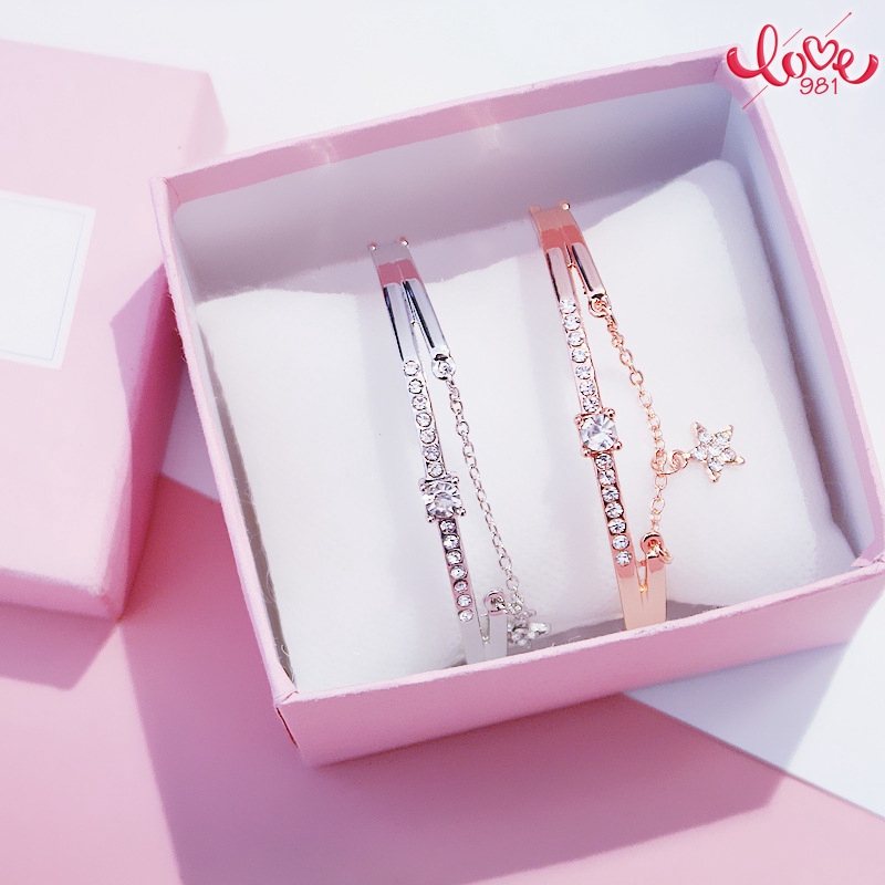 Vòng đeo tay mặt ngôi sao xinh xắn dành cho nữ | BigBuy360 - bigbuy360.vn