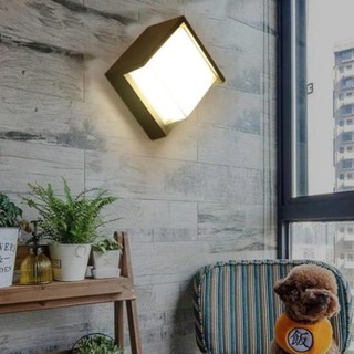 (RẺ VÔ ĐỐI)Đèn Led treo tường gắn tường ngoài trời trong nhà (Vuông, Tròn)