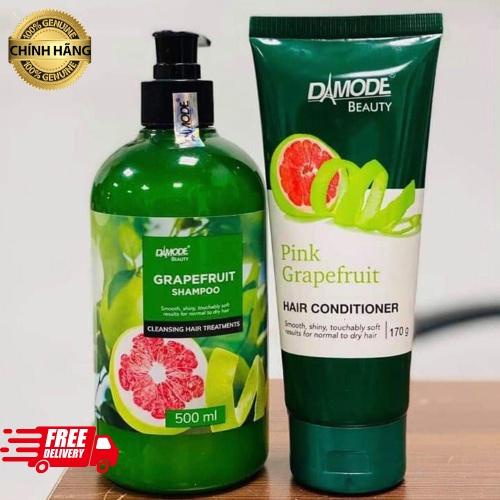 Dầu gội xả bưởi Grapefruiit shampoo 500ml tinh chất bưởi ,nuôi dưỡng giảm gãy rụng chăm sóc tóc óng mượt ,giúp mọc tóc